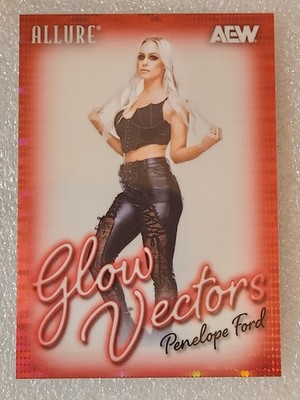 PENELOPE FORD GV-16 2026 Upper Deck AEW Allure GLOW VECTORS RED 83/199