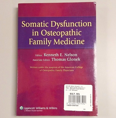 Somatic Dysfunction in Osteopathic Family Medicine PB 2005 Nelson