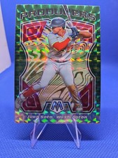 2021 Panini Mosaic Producers Juan Soto #P6 Green Fluorescent Mosaic
