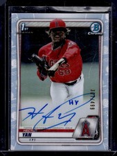 2020 Bowman Chrome #CPA-HY Hector Yan Prospect Autographs Refractor #/499