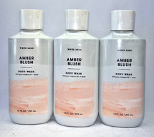 3 Amber Blush Body Wash Bath  Body Works 10 fl oz