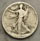 1919-S Walking Liberty Half Dollar - AG - About Good - 90% Silver