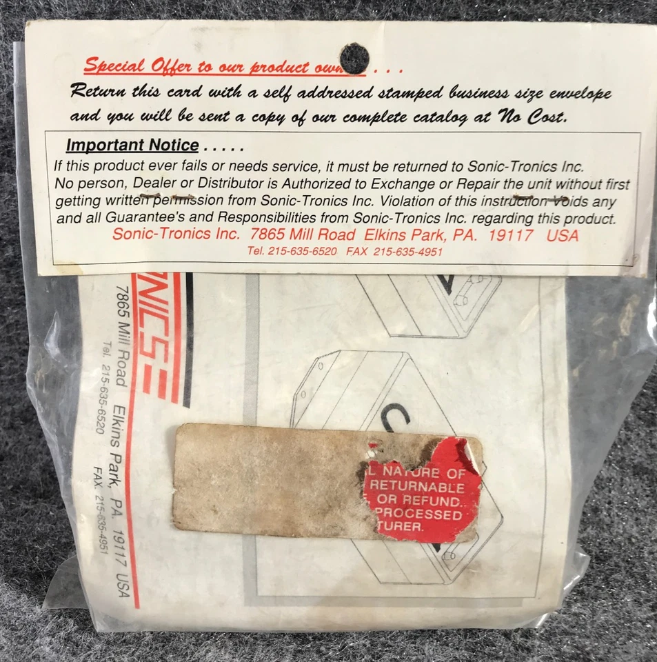 Sonic-Tronics Mark X Fuel Pump 12V (Sot1249) - Brand New! - Image 3 of 4