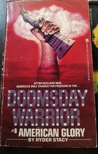 Doomsday Warrior #5,#7,#8,#18 Ryder Stacy Vintage 4 Bücher Lot alle Erstdrucke - Bild 4 von 9