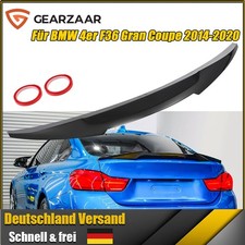 Sport Heckspoiler Lippe Geeignet für BMW 4er F36 Gran Coupe ab 14 Glänzend ABS