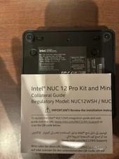 Intel NUC 12 Pro Kit NUC12WSH7000 Kit - Black