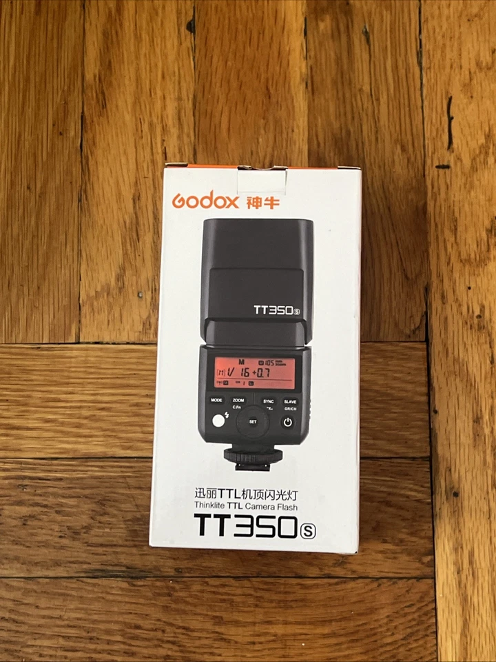 Godox TT350S 2.4G TTL Flash Sony Camera BOX ONLY - Image 2 of 2