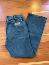 Vintage Wrangler 13MWZ Black Faded Cowboy Cut Jeans Men's 36x34