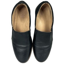 Naturalizer Zophie Loafer Lightweight Black Cushioned Footbed Womens Size 8.5M