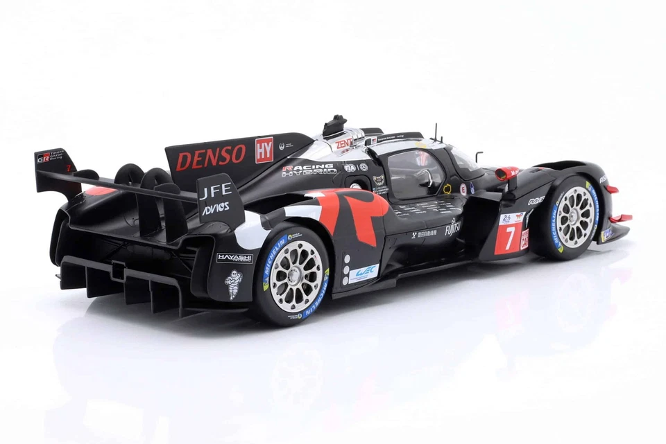 Ixo - 1:18 Toyota GR010 Hybrid No.7 2nd Place 24h Le Mans 2024 - Diecast Model - Image 3 of 4