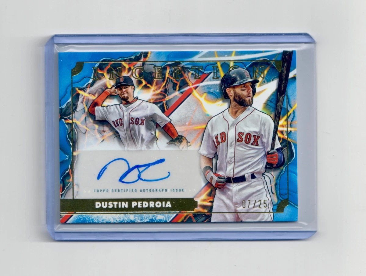Topps Dustin Pedroia Baseball Original Autographed Sports Trading