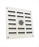 LüFtungsgitter Lg 2020 Sw Schiebegitter Alu Weiss 195 X 195 Mm Abluftgitter
