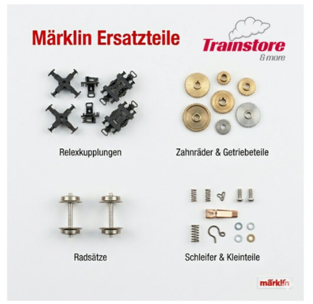 Märklin H0 E341332 insulators, cables, antenna spare part