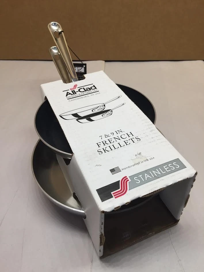 All Clad 7" & 9"-inch French Skillets