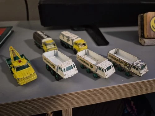 Lesney Matchbox Diecast Cars BP Exploration Vehicles