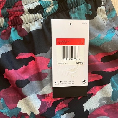 Nike Swim Trunks Mens Large Camo 4-Way Stretch Board Shorts