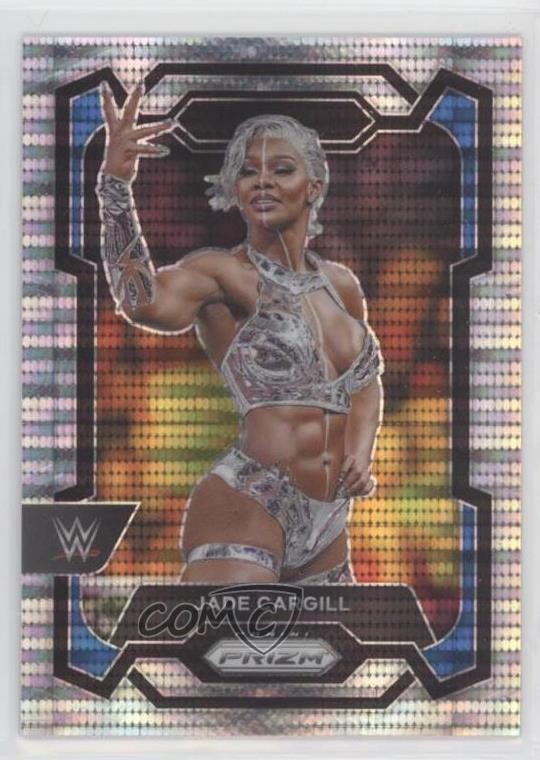 2024 Panini Prizm WWE Pulsar Prizm 21/499 Jade Cargill #126 1bi0