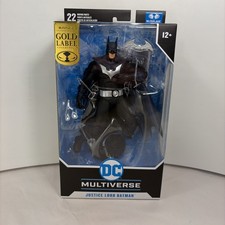 Mcfarlane DC Multiverse Lord Batman  Justice Lords  Gold Label 7  Figure NEW