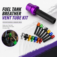 Motocross Fuel Tank Breather MX Enduro Trials Bike Vent Tube Ktm Yzf Crf Kxf Rmz