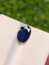 10.3 Ct Ceylon Natural Blue Sapphire Oval Cut Certified Loose Gemstone