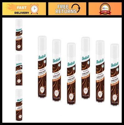 Dry Shampoo for Dark Hair, 3.81 oz - 6 Pack, Oil Absorbing & Volume Boosting