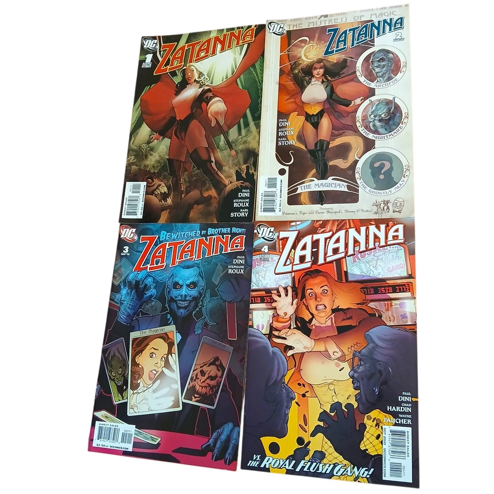 Zatanna Comic Complete Run Paul Dini #1-16 Seven Soldier #2-4 Everyday Magic - Image 2 of 4