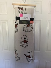 New Goblin Ghoul Decorative Throw Blanket Halloween Ghost Reading Book 50 x 70