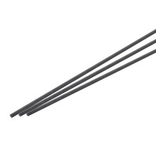 3Pcs Carbon Fiber Rod 5.5mm x 450mm for RC Plane Kite Wing Tube Quadcopter Arm