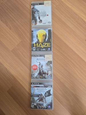 Playstation 3 Lot- Dead Space 3 LE, Haze, Assassins Creed III & IV