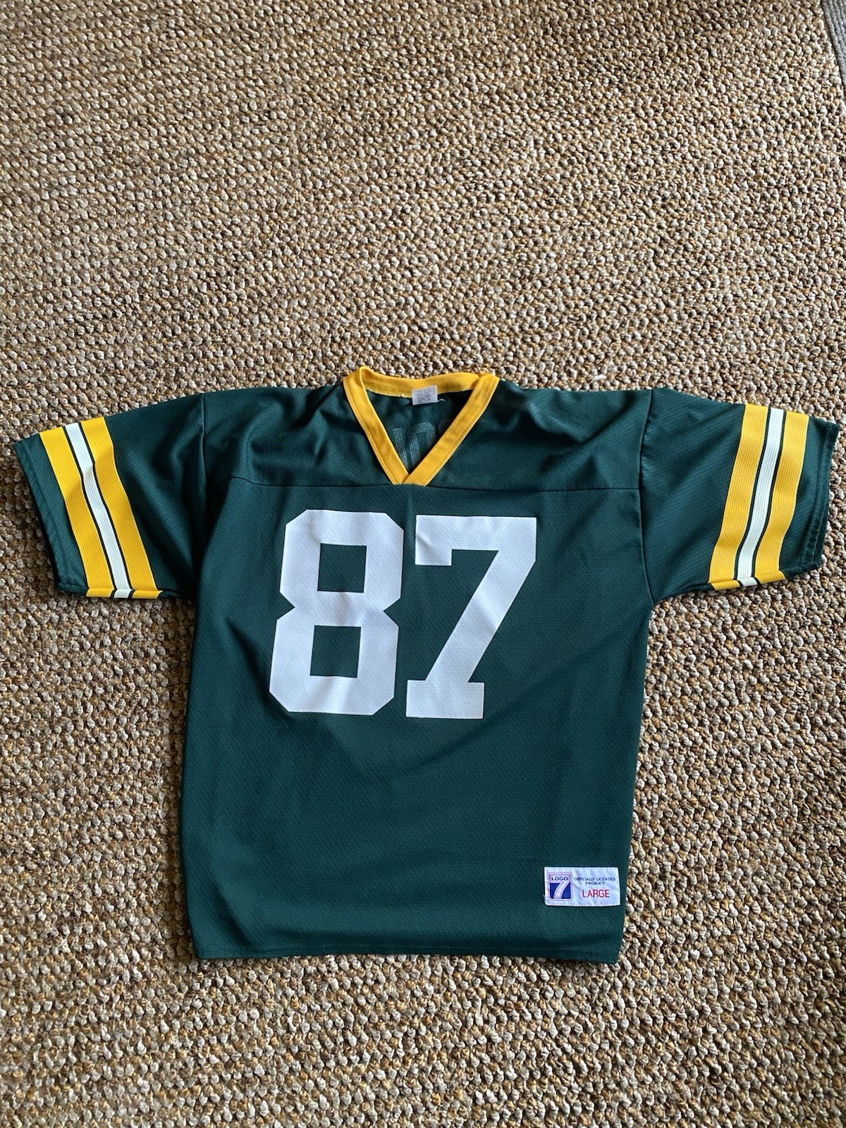 Vintage GreenBay Packers  Robert Brooks 87 logo7 NFL Football Jersey large NWOT