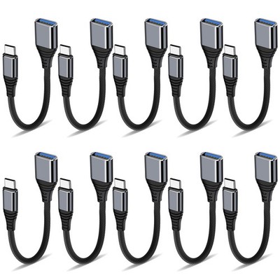 Lot USB C Type C 3.1 Male to USB 3.0 Type A Female OTG Adapter Converter Cord