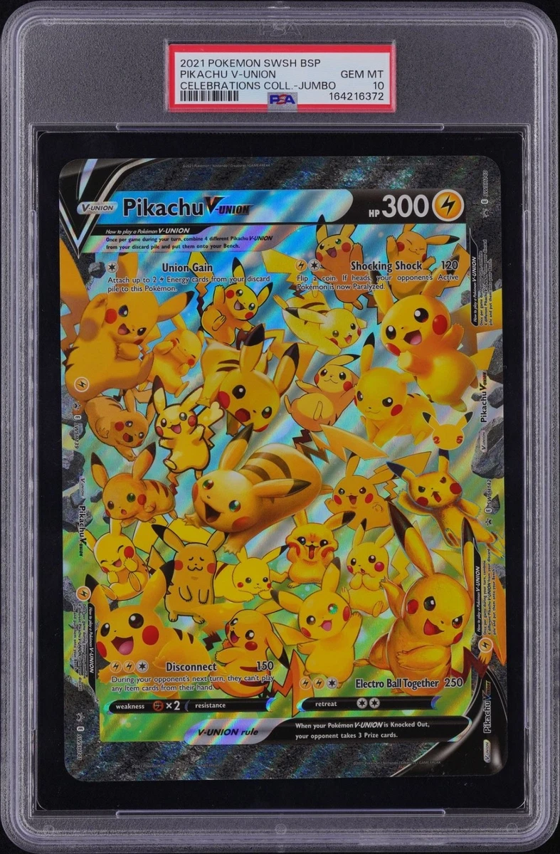 Pikachu V-Union Pokémon TCG Cards for sale | eBay