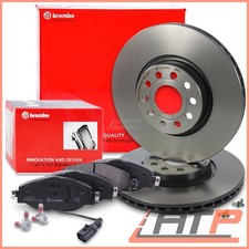 DISCHI FRENO RIVESTITI BREMBO Ø312 VENTILATI + PASTIGLIE ANTERIORI PER VW PASSAT 3G