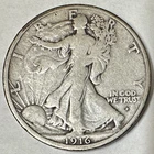 1916 D WALKING LIBERTY HALF DOLLAR