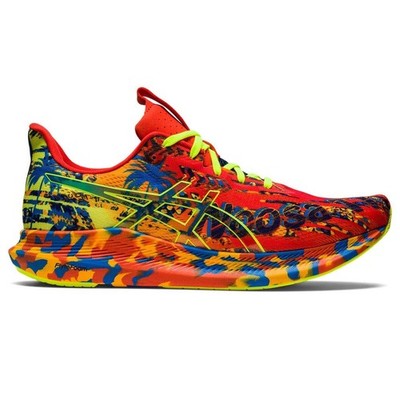 ASICS Noosa TRI 14 Men's Running Shoes Cherry Tomato Safety Yellow