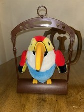 Playmaker Toys Talking 2009 Parrot Electronic Repeating Sounds Tested Works