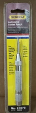 General Tools Automatic Center Punch w/Hardened Point - 70079 - NEW