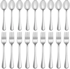 Corrosion Resistant 8-Piece Classic Silverware Set – Rust-Free BBQ Cutlery Piece