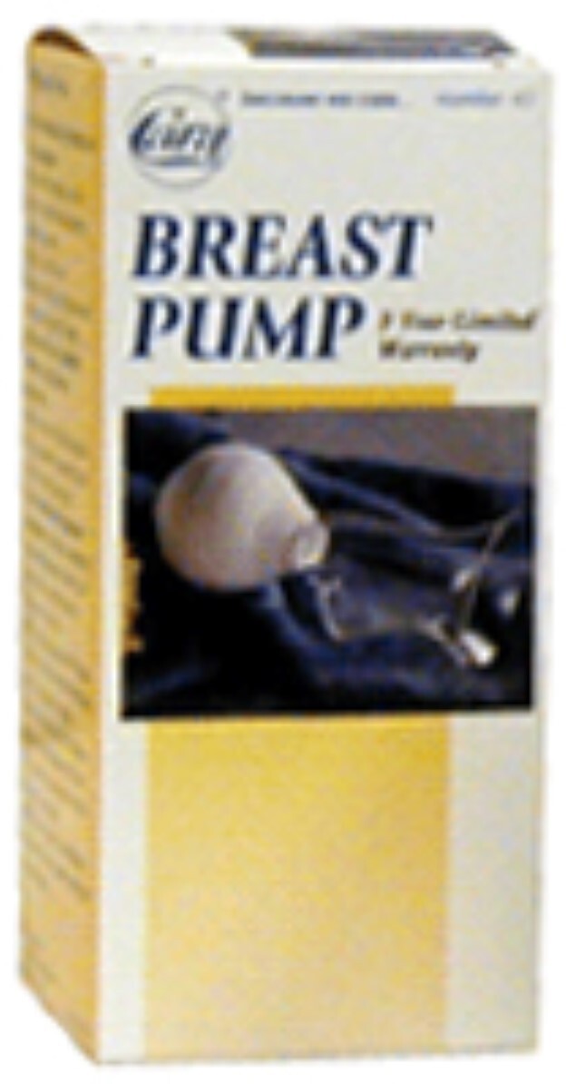 Manual Breast Pump Bulb for Quick Easy Breastfeeding Aid White 1ct-image