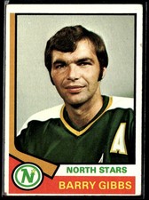 1974-75 Topps Barry Gibbs Minnesota North Stars #203