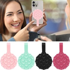 2x Silicone Suction Phone Mount Phone Case Adhesive Mount Adhesive Phone