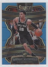 2019 Panini Select Concourse Light Blue Prizm 45/299 Quinndary Weatherspoon 1d0h