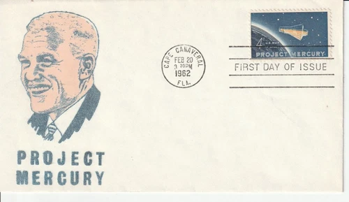1193 4c Project Mercury February 20 1962 FDC First Day Cape Canaveral Florida