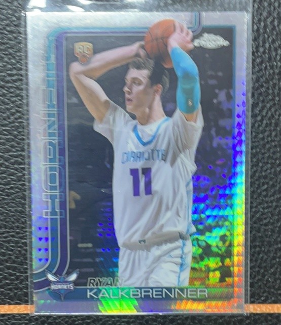 Ryan Kalkbrenner 2025-26 Topps Chrome X-Fractor Rookie #284