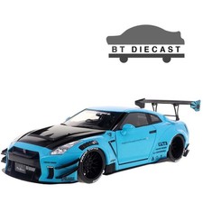 SOLIDO LBWK LIBERTY WALK 2023 NISSAN SKYLINE GT-R R35 1/18 BABY BLUE S1805817