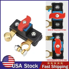 12V 24V Battery Disconnect Terminal Switch Kill Isolator Cut Off for Car RV