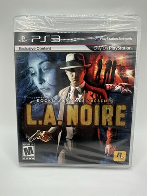 L.A. Noire PS3 Rockstar Games New & Sealed Complete Mint 2011