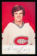 1979-80  MONTREAL CANADIENS POSTCARDS  DENIS HERRON   INV  J9070