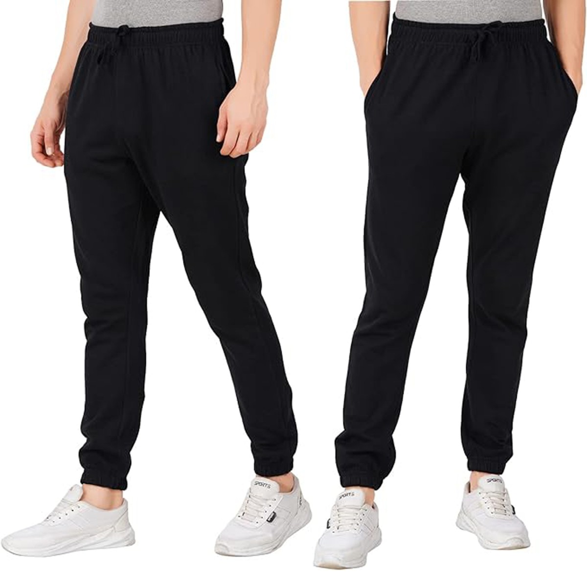 Hot Ice 2 Pack Men's Joggers Elastic Bottom Comfortable Men Activewear  Bottom | eBay