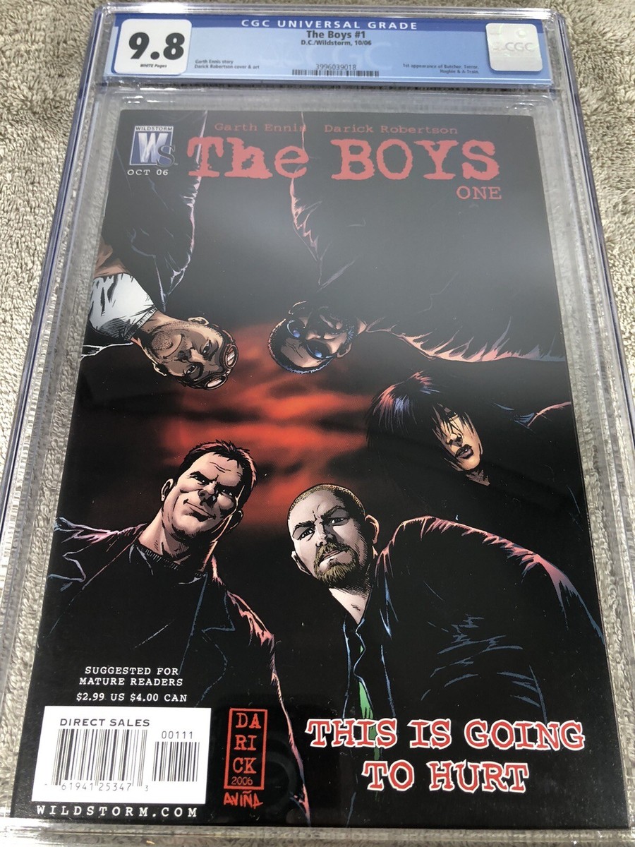 The Boys 1 CGC 9.8 1st Butcher Terror A-Train 10/06 | eBay